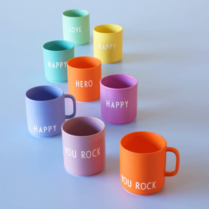 디자인레터스 페이보릿 손잡이 컵 25 cl, Orange Design Letters | 디자인레터스