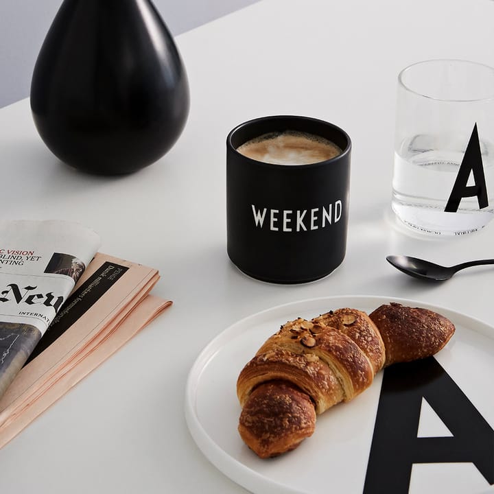 디자인레터스 페이보릿 컵 25 cl, Weekend-black Design Letters | 디자인레터스