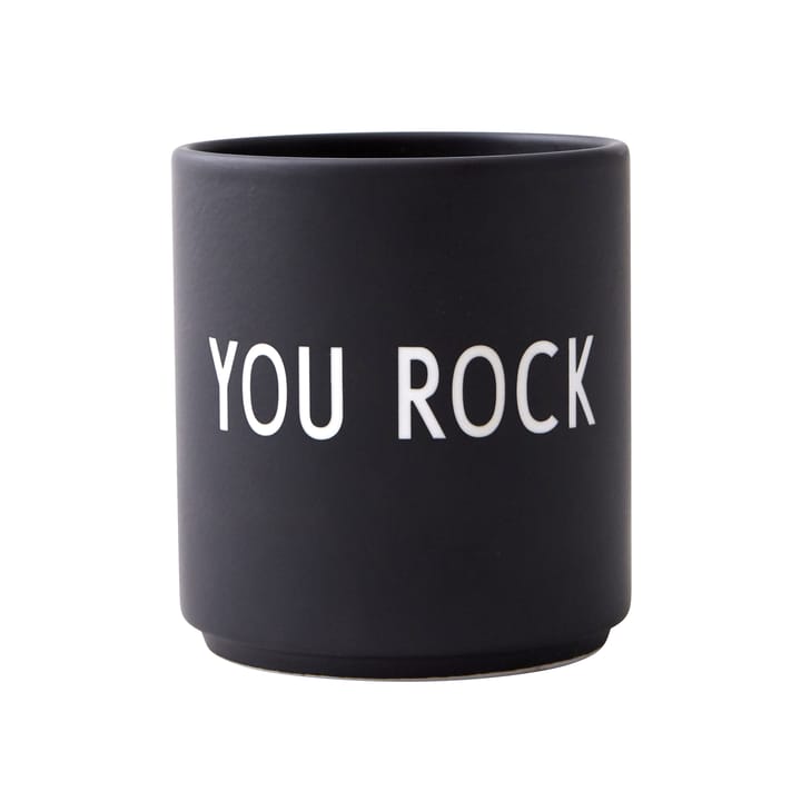 디자인레터스 페이보릿 컵 25 cl - You rock-black - Design Letters | 디자인레터스