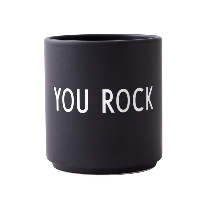 페이보릿 컵 25 cl - You rock-black - Design Letters | 디자인레터스