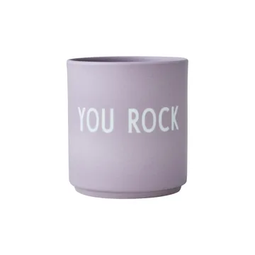 디자인레터스 페이버릿 컵 25 cl - You rock-lavender - Design Letters | 디자인레터스