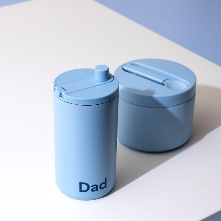 디자인레터스 트래블 머그 35 cl, Dad-Light blue Design Letters | 디자인레터스