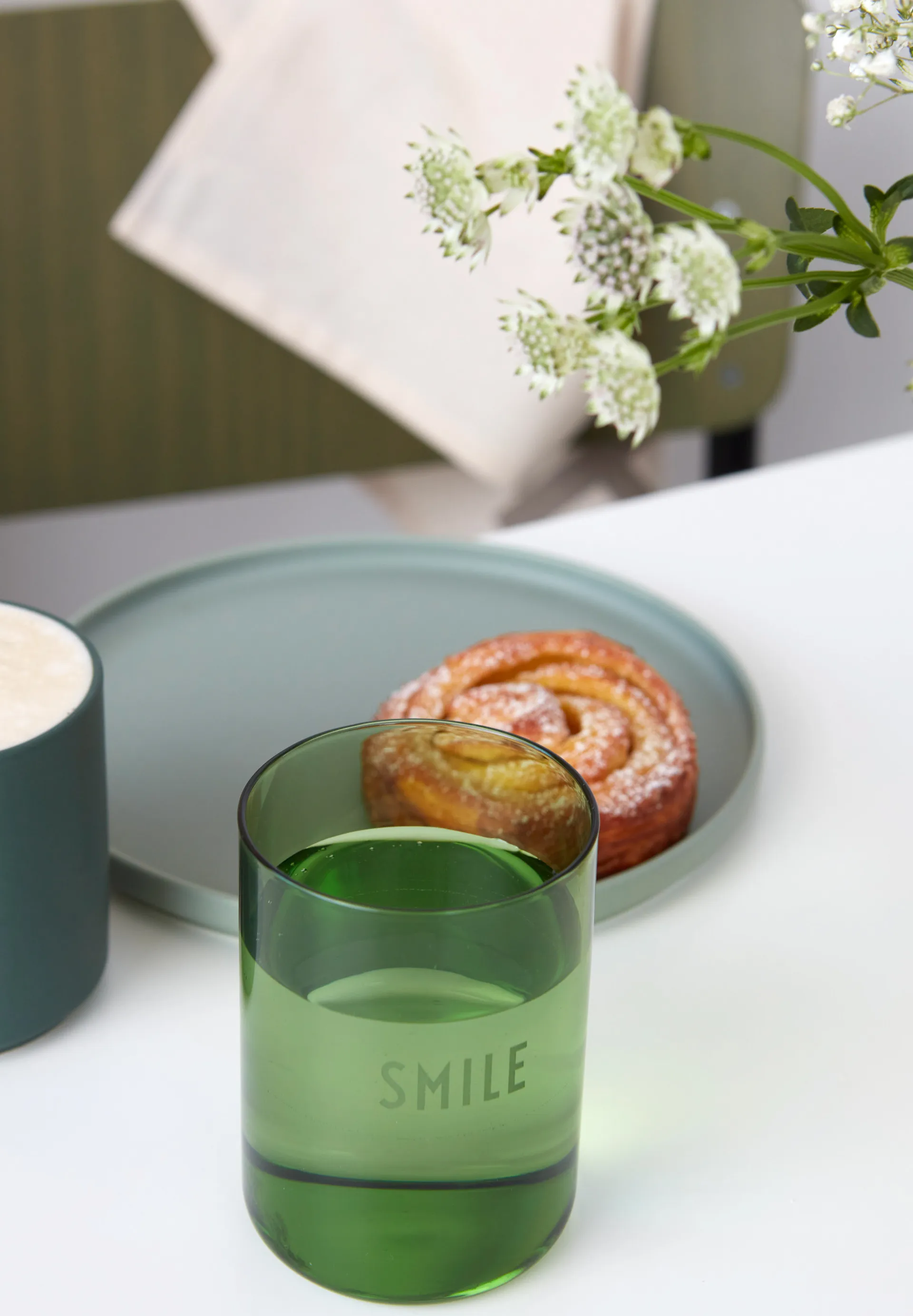 디자인레터스 페이보릿 글라스 35 cl, Smile-green Design Letters | 디자인레터스