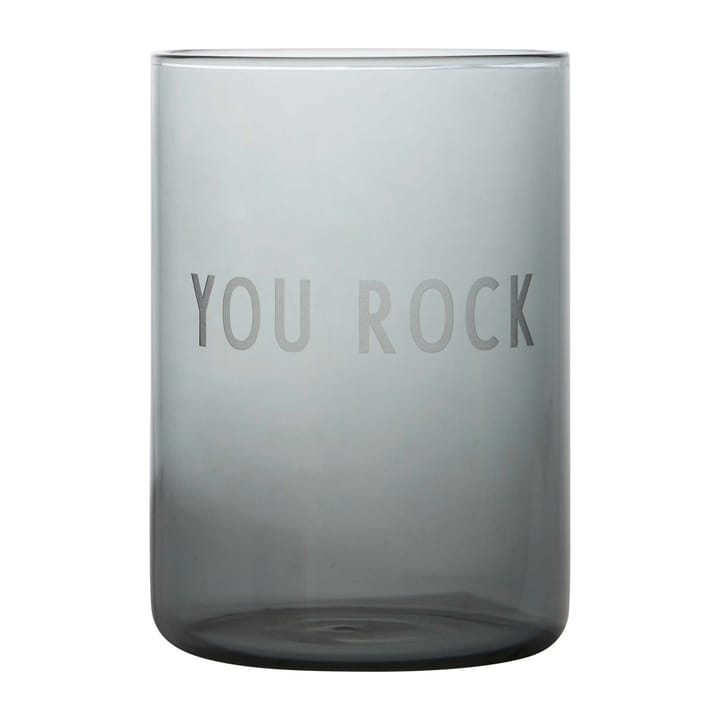 디자인레터스 페이보릿 글라스 35 cl - You rock-black - Design Letters | 디자인레터스