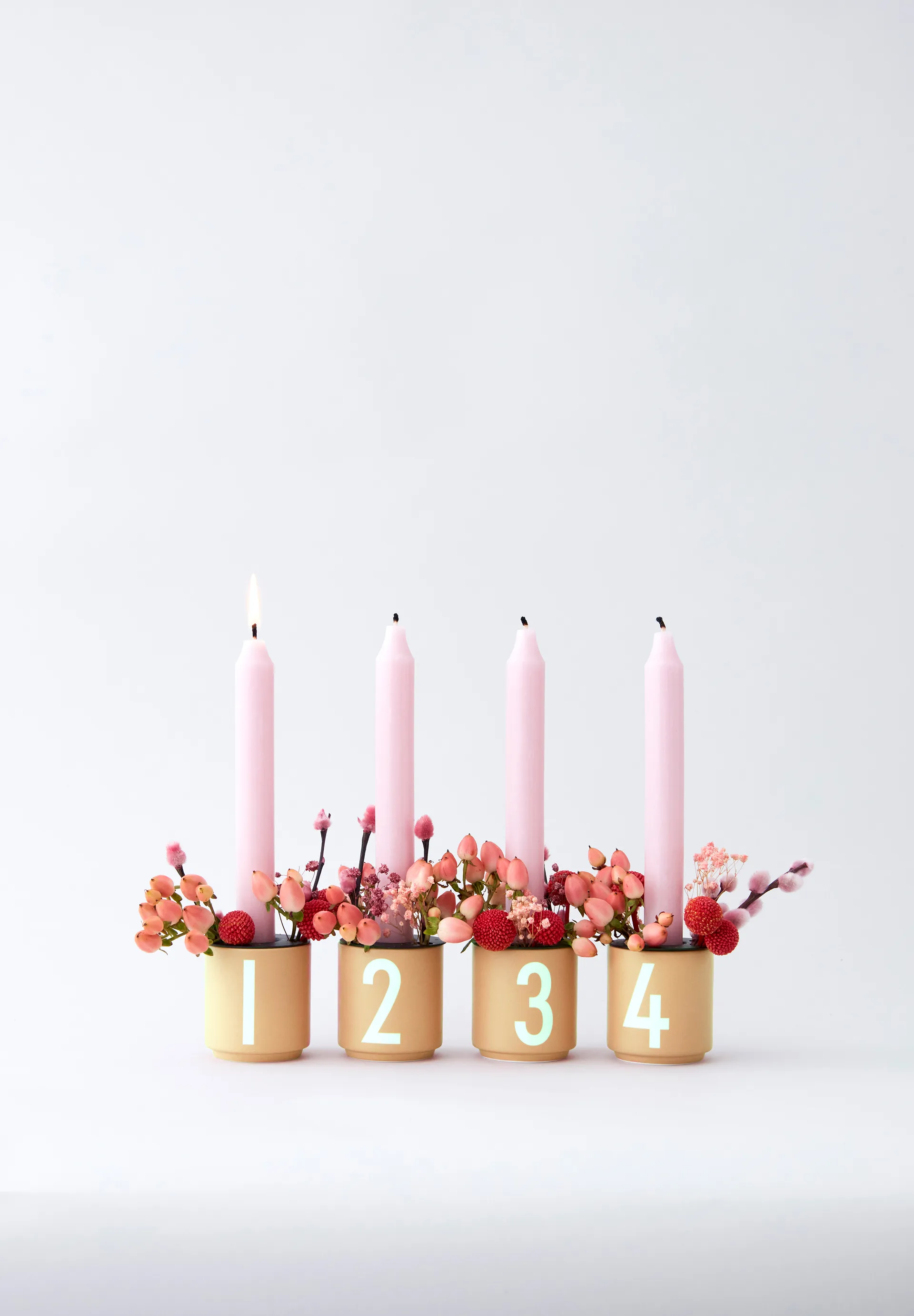 디자인레터스 에스프레소 컵 4개 세트, Beige Design Letters | 디자인레터스