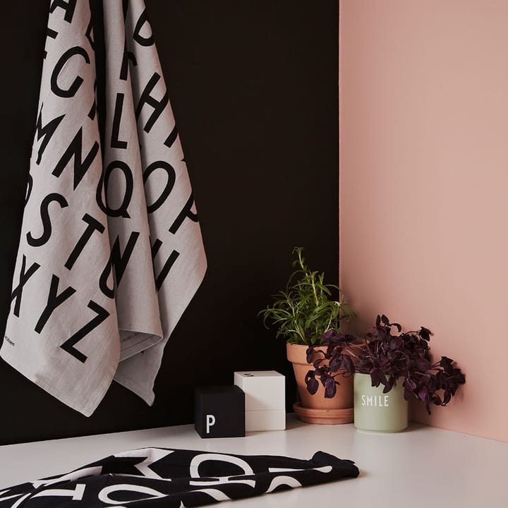 디자인레터스 주방타올 40x60 cm 2개 세트, Black Design Letters | 디자인레터스
