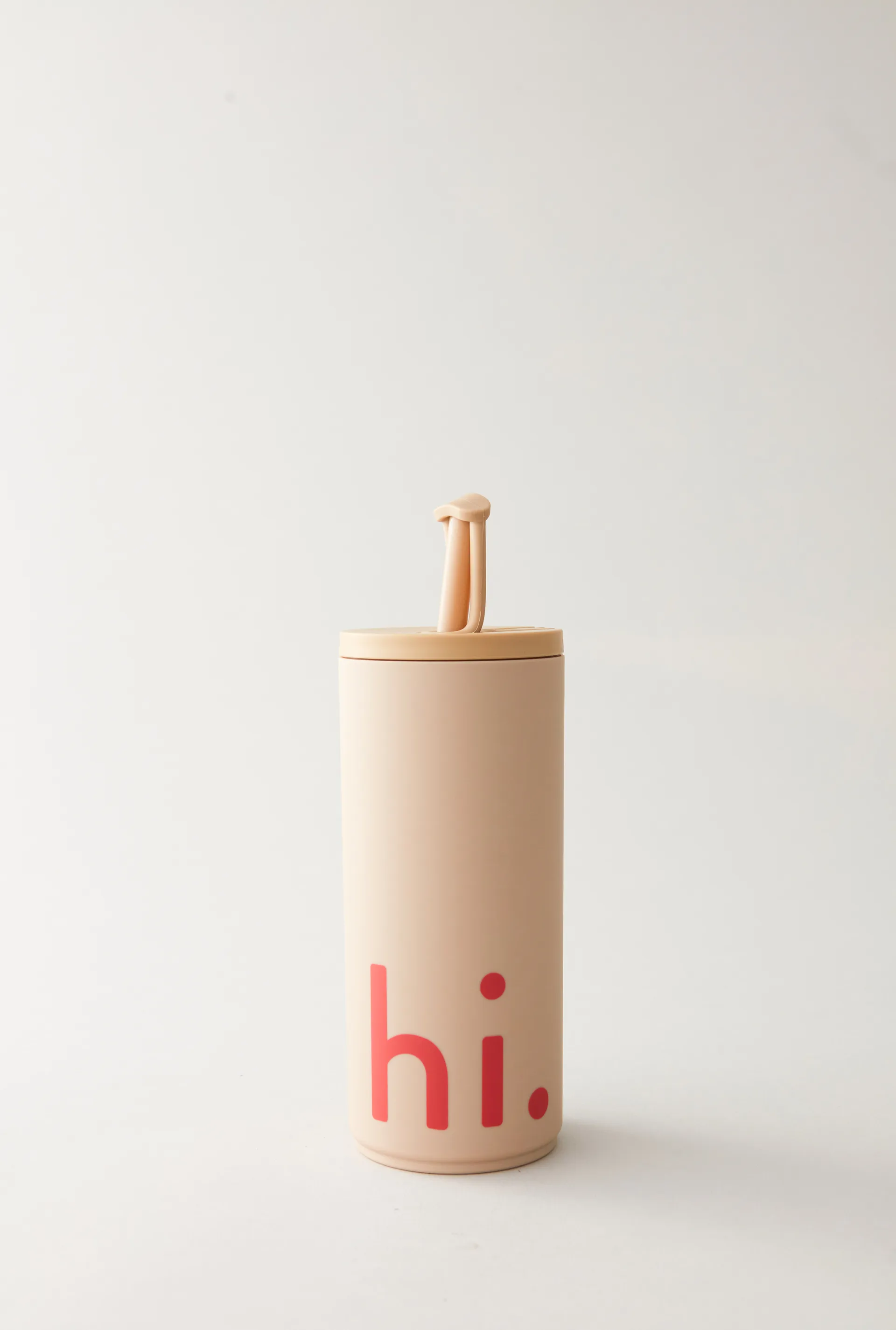 트래블 라이프 보온병 & 스트로우 50 cl, Hi-beige Design Letters | 디자인레터스