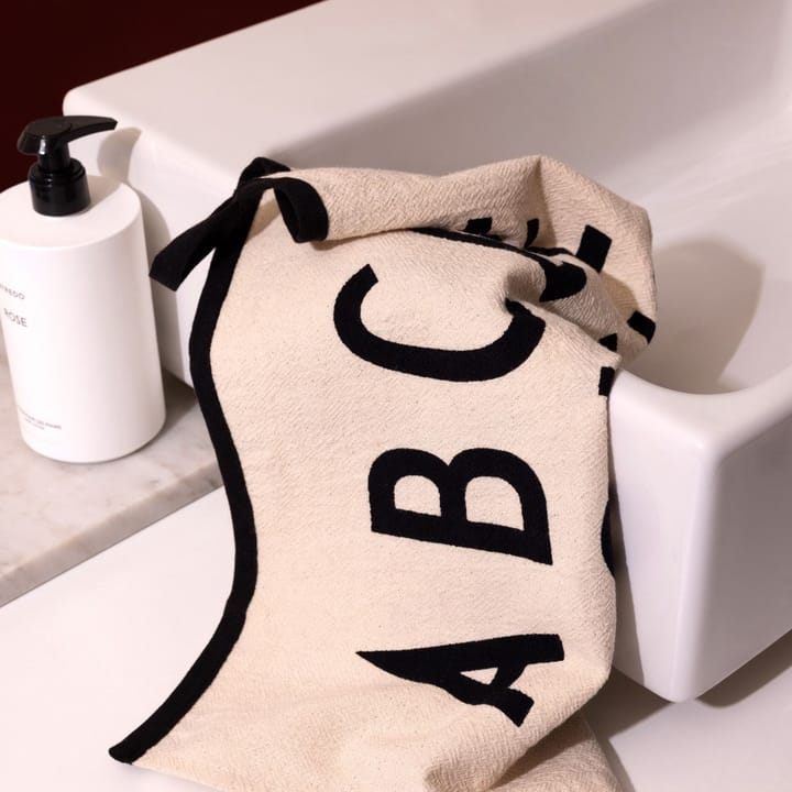 디자인레터스 프리미엄 클래식 키친 타월 50x70 cm, ABC-black Design Letters | 디자인레터스