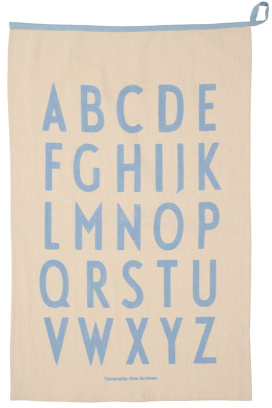 디자인레터스 프리미엄 클래식 키친 타월 50x70 cm - ABC-blue - Design Letters | 디자인레터스