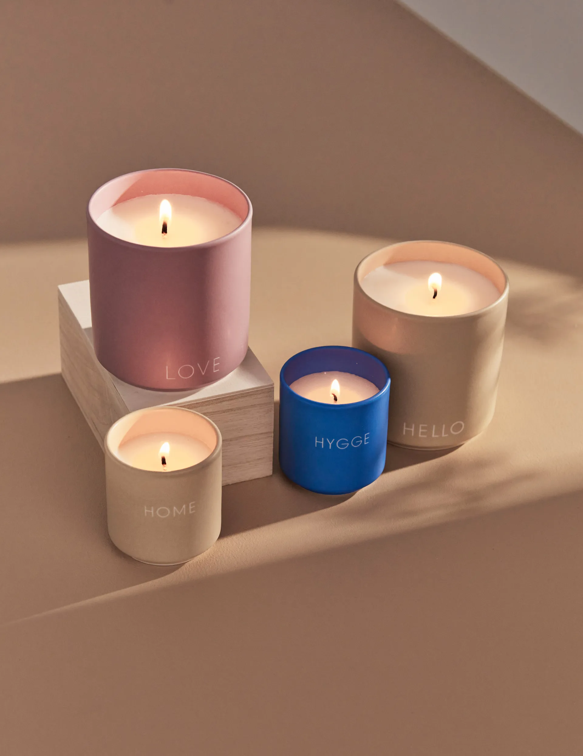 디자인레터스 향초 Ø5.5 cm, Home-beige Design Letters | 디자인레터스