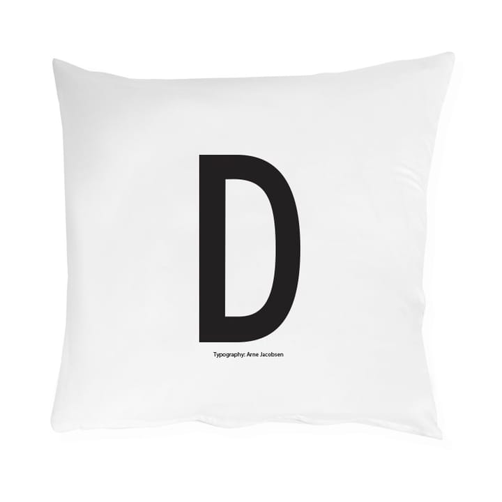 베개커버 60x50 cm - D - Design Letters | 디자인레터스