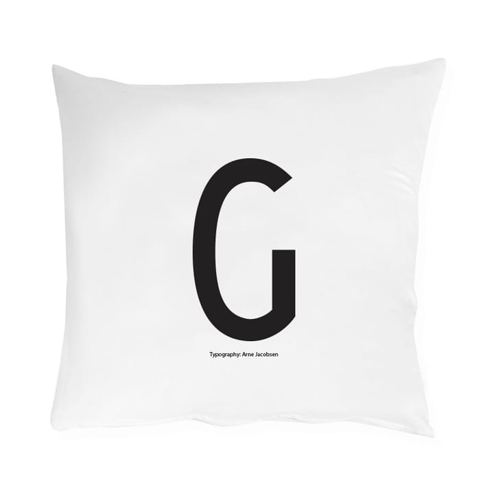 베개커버 60x50 cm - G - Design Letters | 디자인레터스