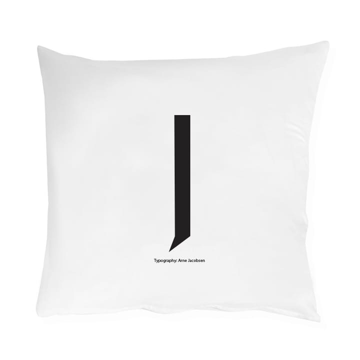 베개커버 60x50 cm - J - Design Letters | 디자인레터스