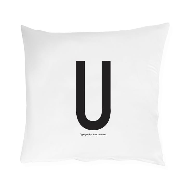 디자인레터스 베개커버 60x50 cm - U - Design Letters | 디자인레터스