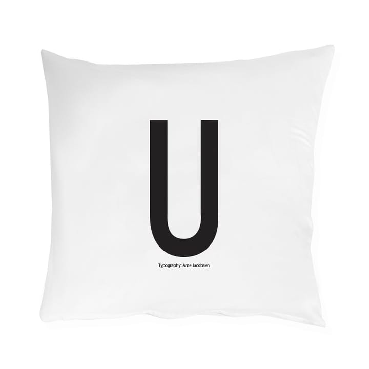 베개커버 60x50 cm - U - Design Letters | 디자인레터스