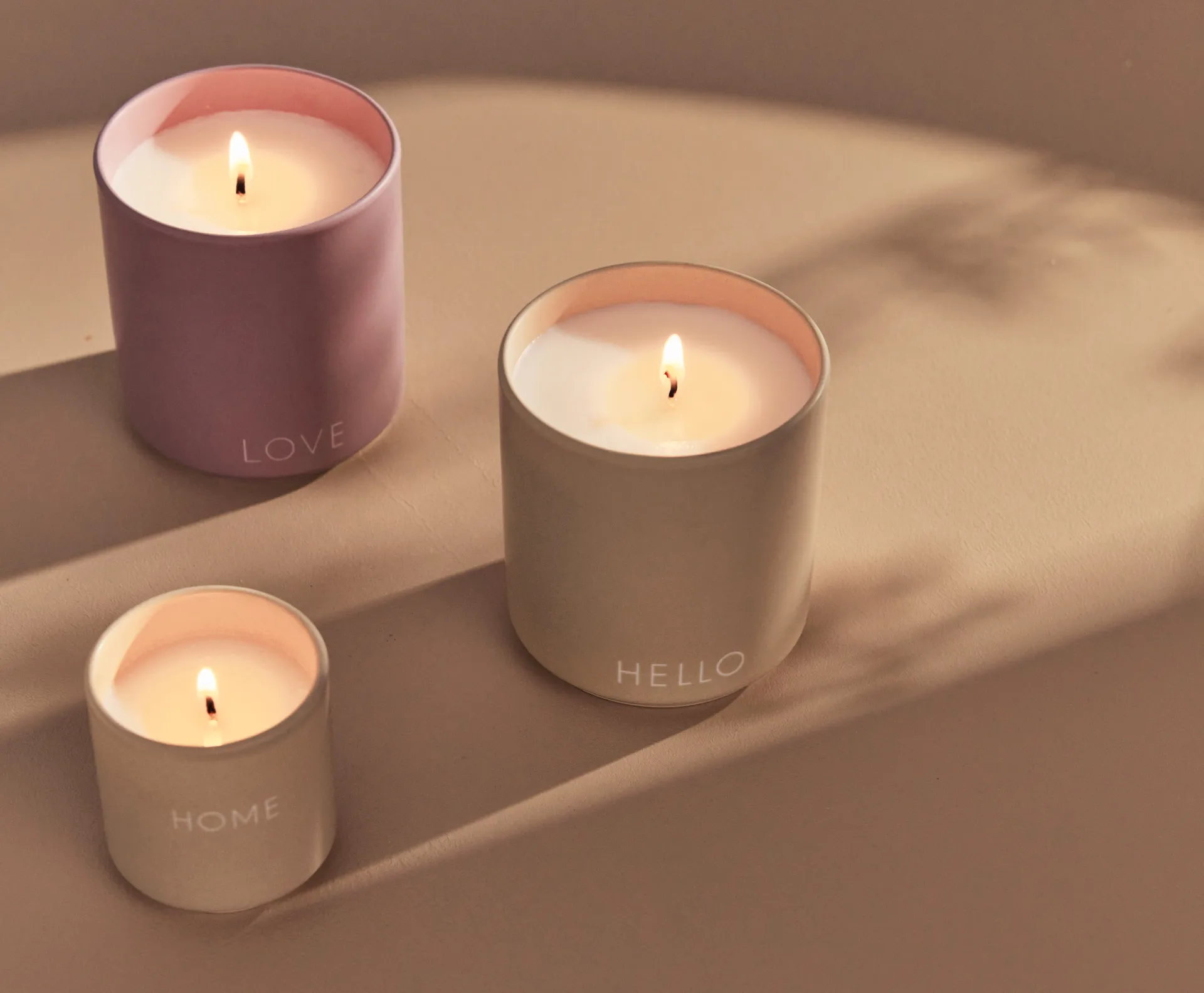 디자인레터스 향초 Ø8 cm, Love-lavender Design Letters | 디자인레터스