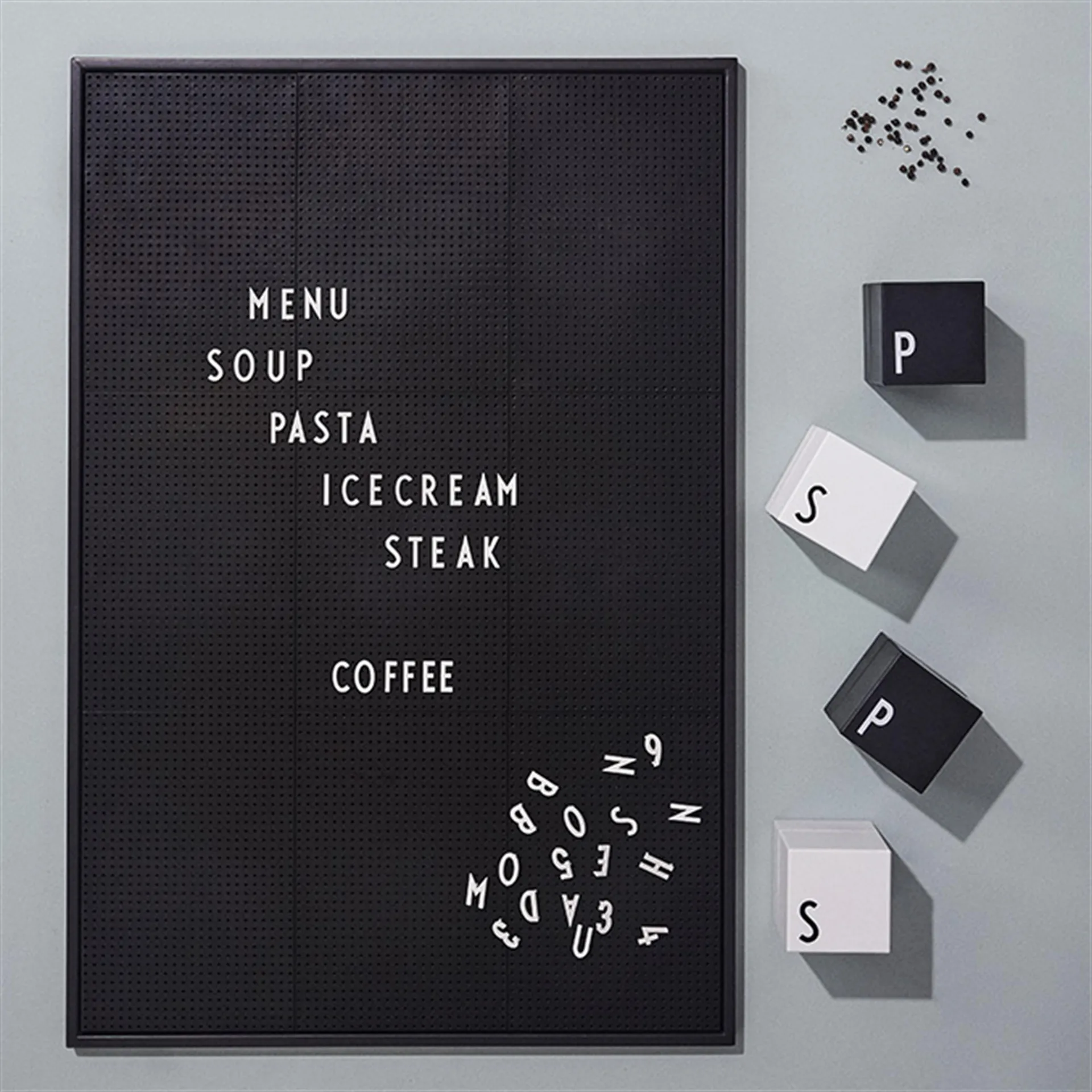 디자인레터스 레터 보드 A2, black Design Letters | 디자인레터스