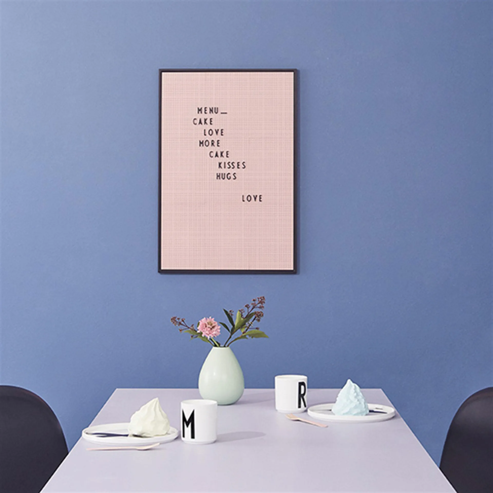 디자인레터스 레터 보드 A2, rose Design Letters | 디자인레터스