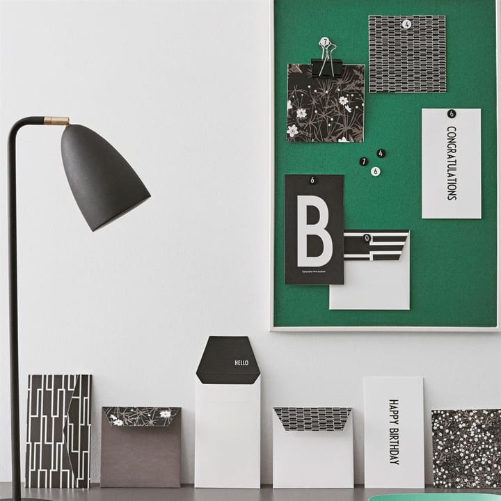 AJ 빈티지 ABC 카드, Congratulations Design Letters | 디자인레터스