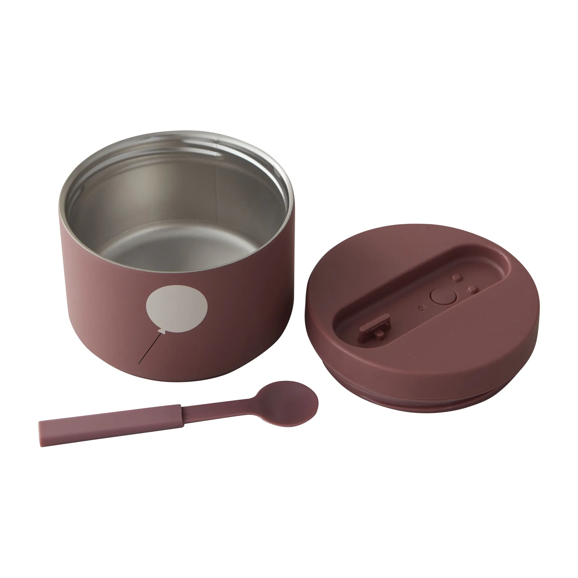 디자인레터스 보온 박스 라지, Balloon-ash rose Design Letters | 디자인레터스