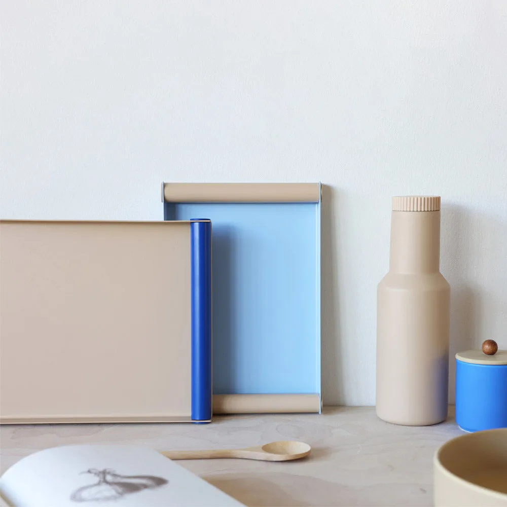 디자인레터스 서빙 트레이 라지, Beige-blue Design Letters | 디자인레터스