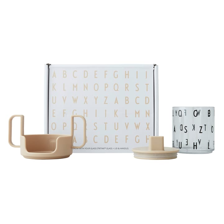 그로우윗유어컵 컵, Beige Design Letters | 디자인레터스