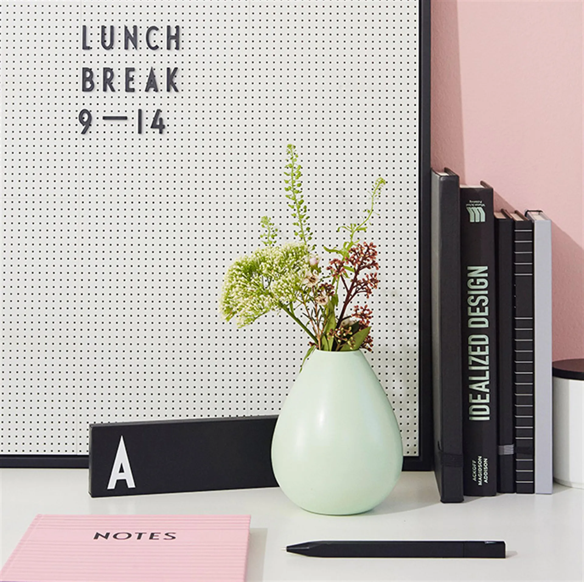 디자인레터스 레터박스, Black letters Design Letters | 디자인레터스