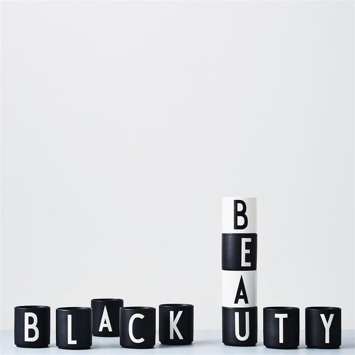 디자인레터스 컵 블랙, C Design Letters | 디자인레터스