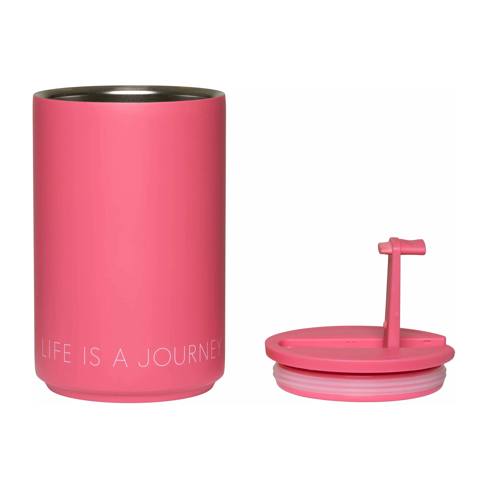 디자인레터스 보온 머그, Cherry pink Design Letters | 디자인레터스