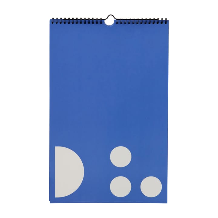 월간 캘린더 - Cobalt blue - Design Letters | 디자인레터스