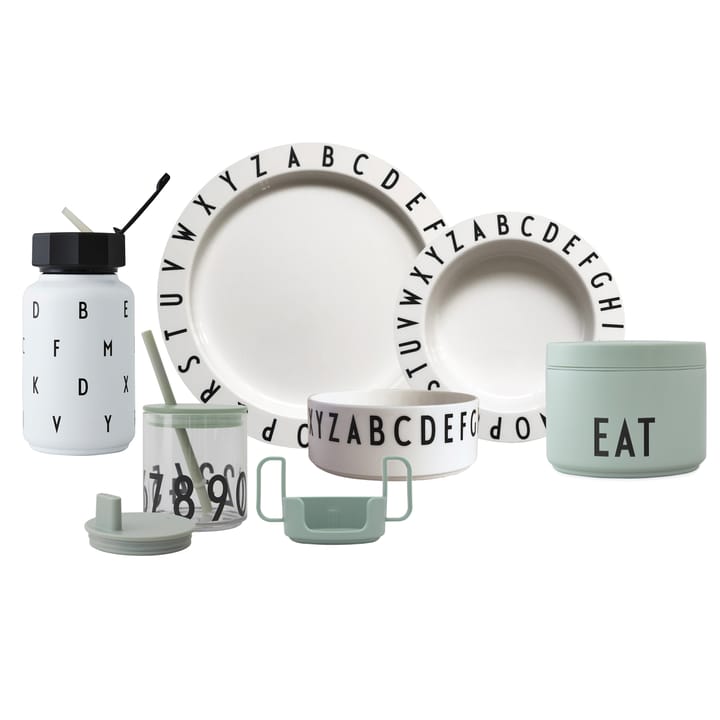 Eat & Run 프리미엄 기프트 세트 - green-white - Design Letters | 디자인레터스