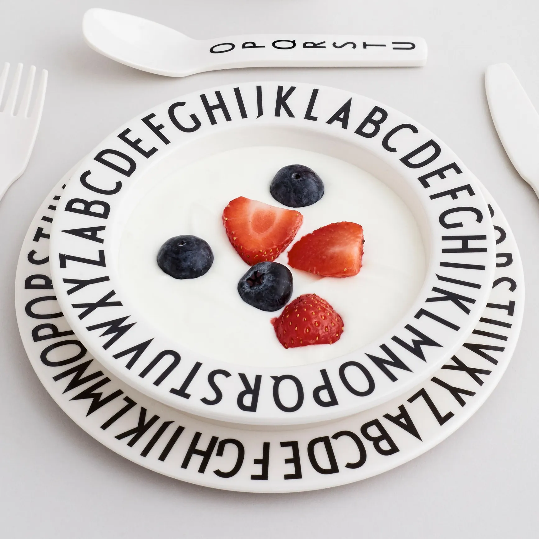 Eat & Run 프리미엄 기프트 세트, green-white Design Letters | 디자인레터스