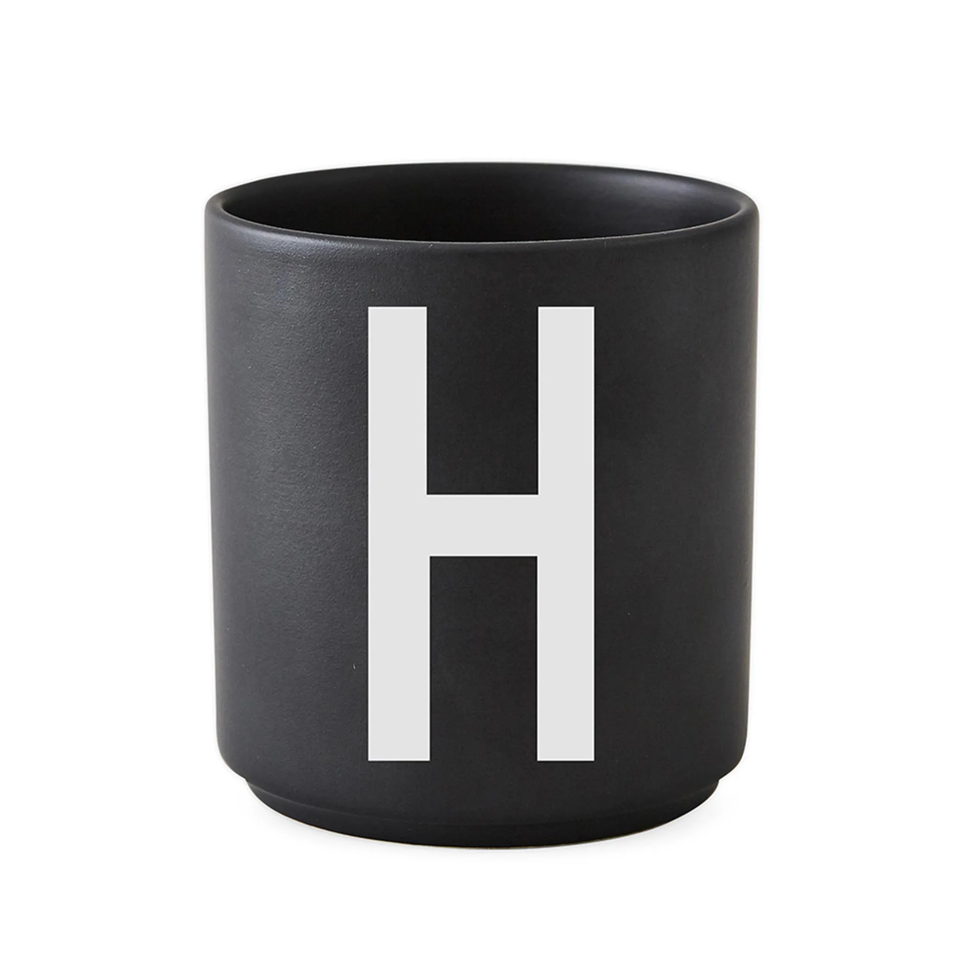 디자인레터스 컵 블랙, H Design Letters | 디자인레터스