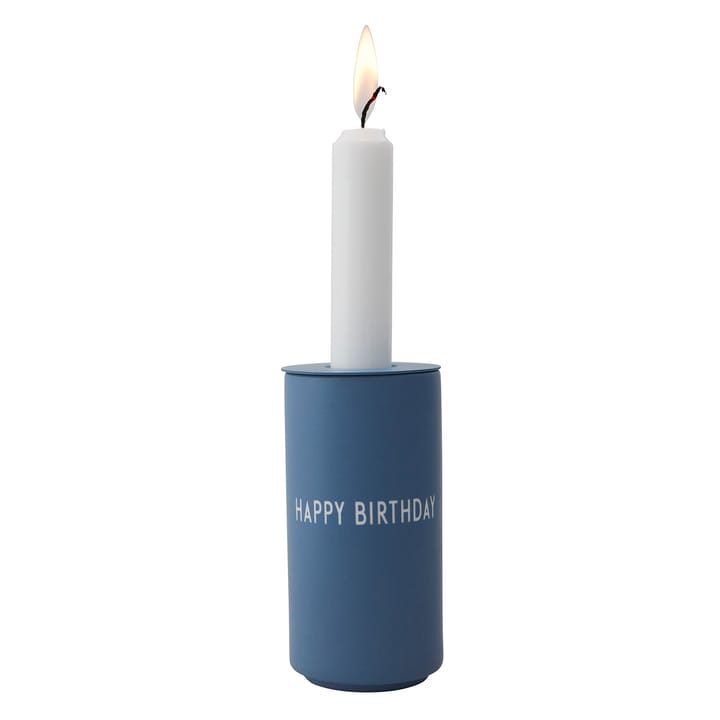 페이보릿 화병 - Happy Birthday (blue) - Design Letters | 디자인레터스