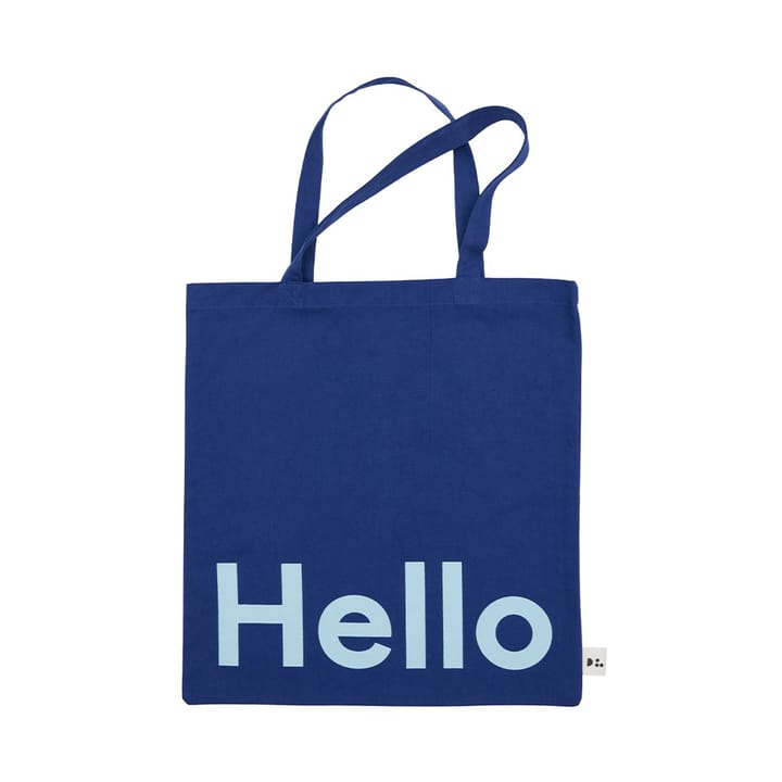 디자인레터스 토트백 - Hello-dark blue - Design Letters | 디자인레터스