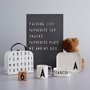 디자인레터스 어린이 식기세트 - J - Design Letters | 디자인레터스