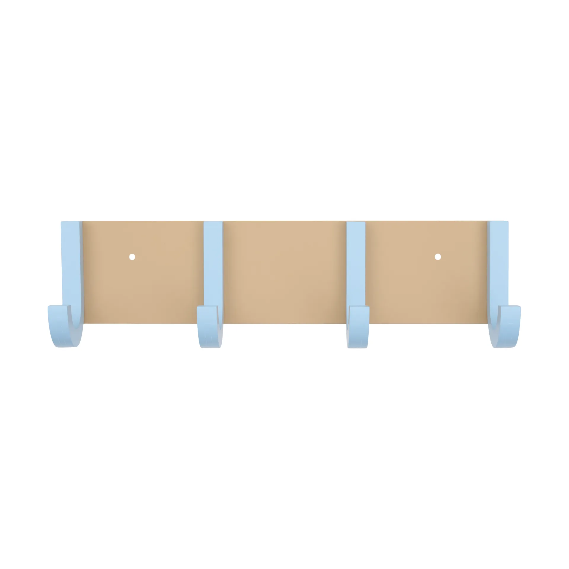 Jay 행거 4 hooks, Beige-light blue Design Letters | 디자인레터스