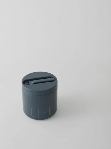 디자인레터스 보온 박스 라지 - Life-Royal blue - Design Letters | 디자인레터스
