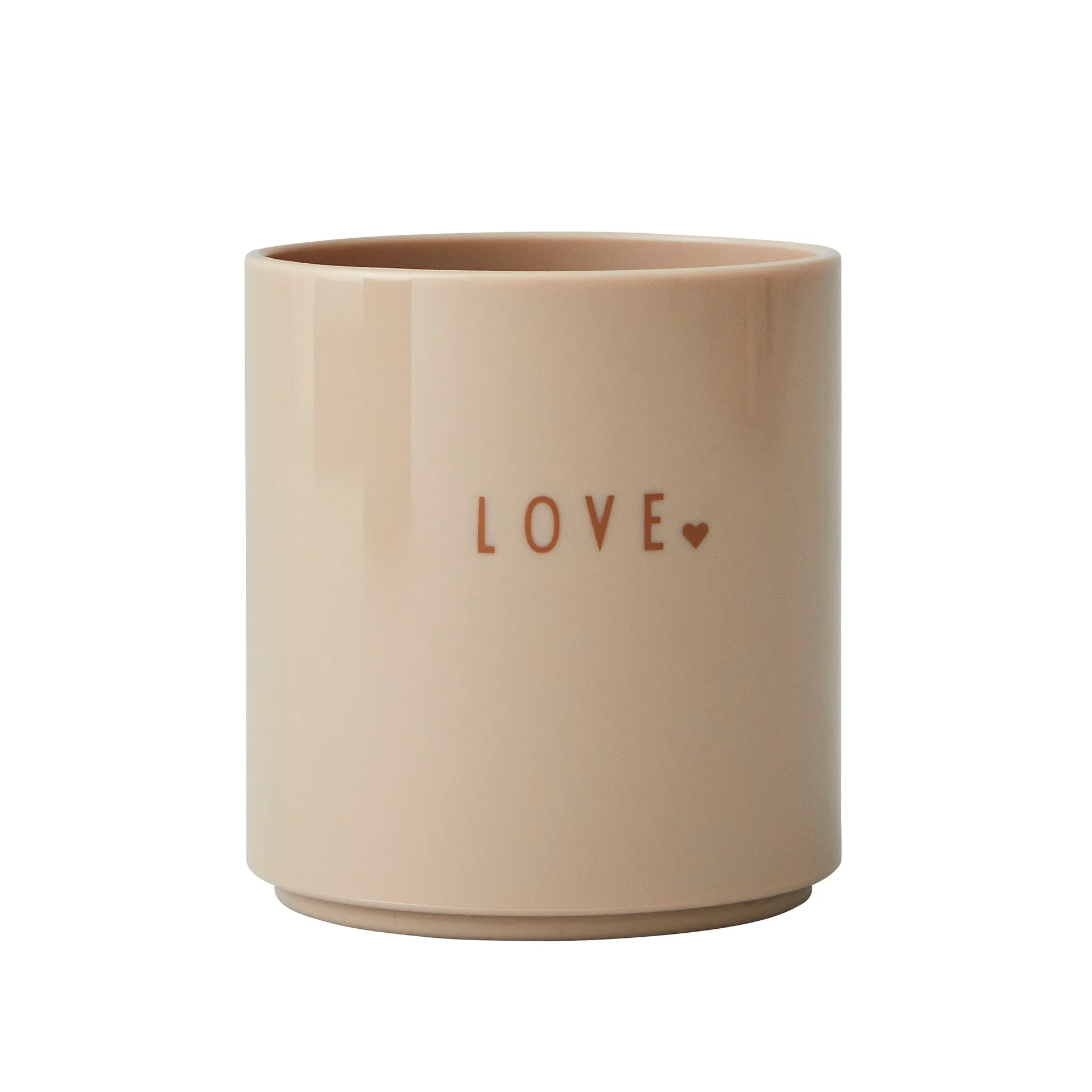 디자인레터스 페이보릿 컵 미니, Love (beige) Design Letters | 디자인레터스