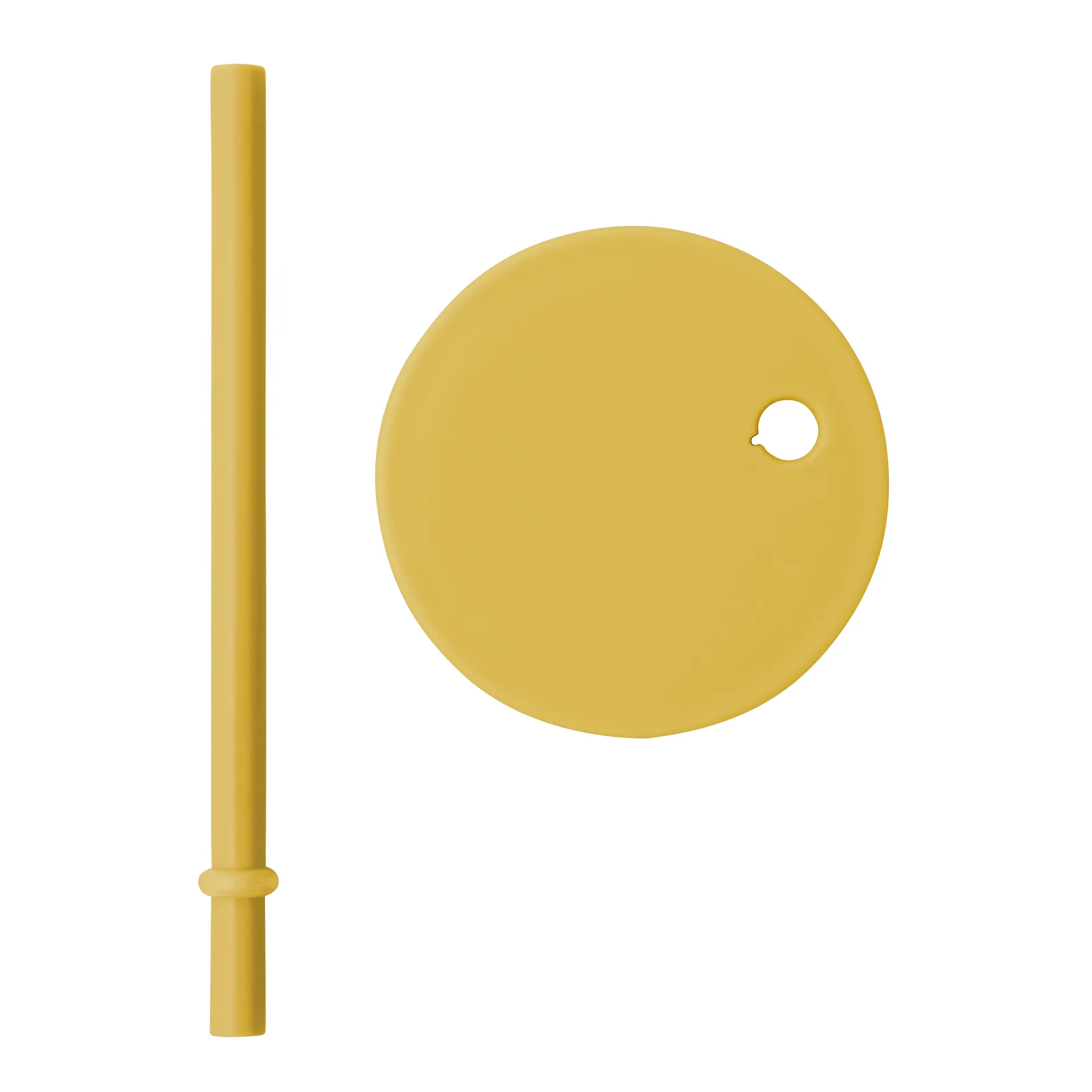 디자인레터스 덮개 있는 스트로우, Mustard Design Letters | 디자인레터스