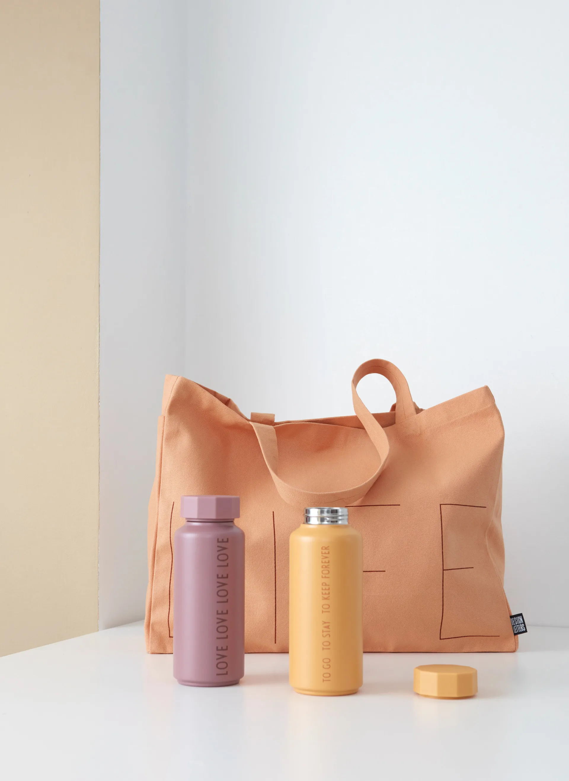 디자인레터스 보온병 한정판, Orange Design Letters | 디자인레터스