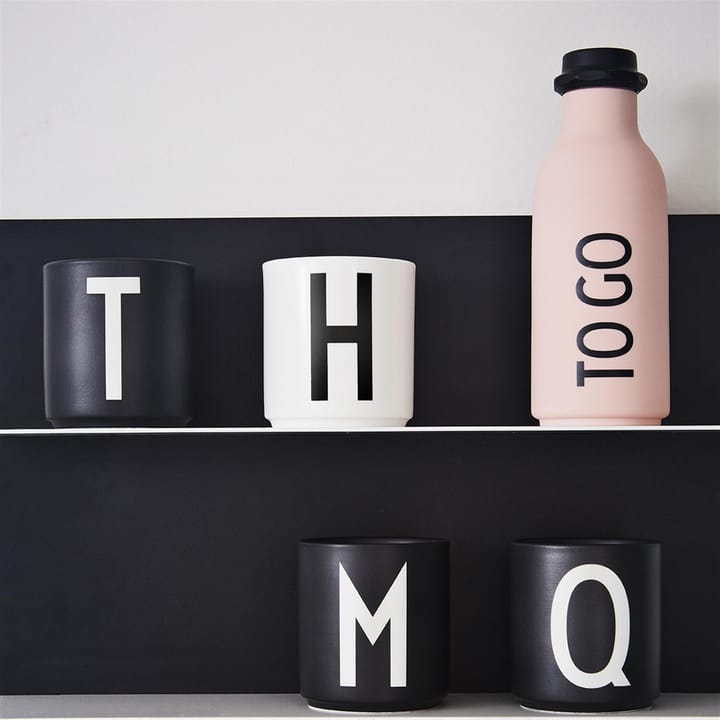 디자인레터스 컵 블랙, Q Design Letters | 디자인레터스