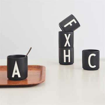 컵 블랙 - R - Design Letters | 디자인레터스