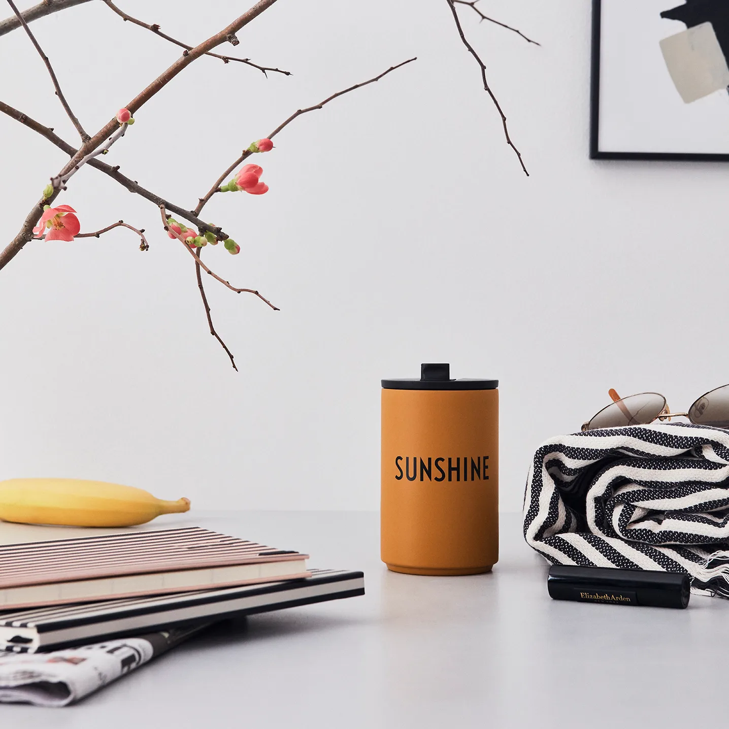 디자인레터스 보온 머그, sunshine Design Letters | 디자인레터스