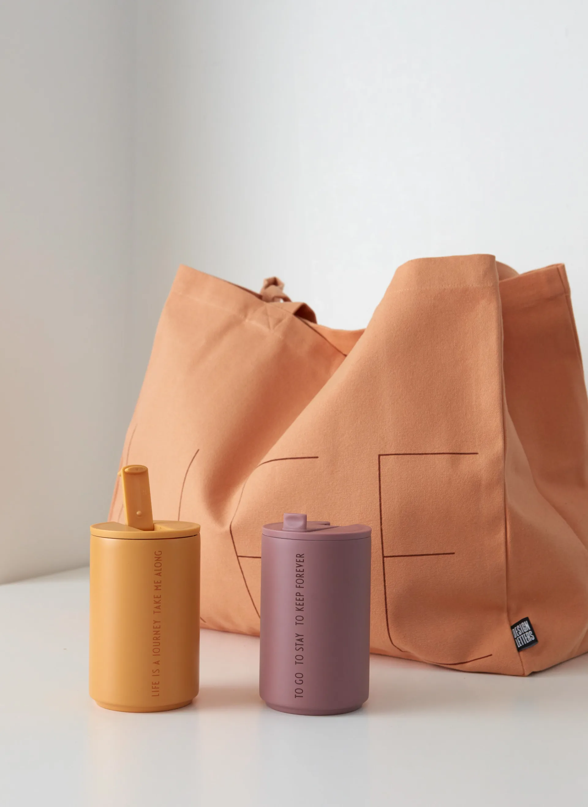 디자인레터스 보온 머그, To Go (ash rose) Design Letters | 디자인레터스