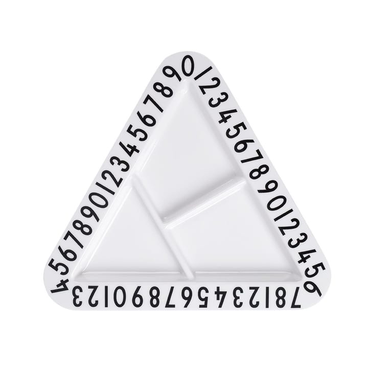 스낵 접시 멜라민 - triangular - Design Letters | 디자인레터스