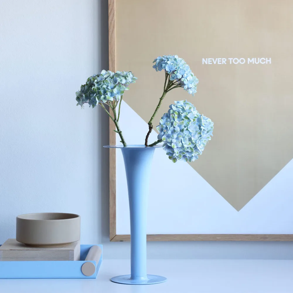 Trumpet 2-in-1 화병 & 캔들 홀더 24 cm, Blue Design Letters | 디자인레터스