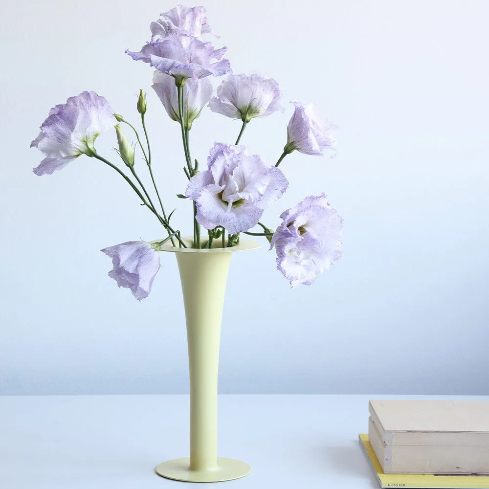 Trumpet 2-in-1 화병 & 캔들 홀더 24 cm, Yellow Design Letters | 디자인레터스