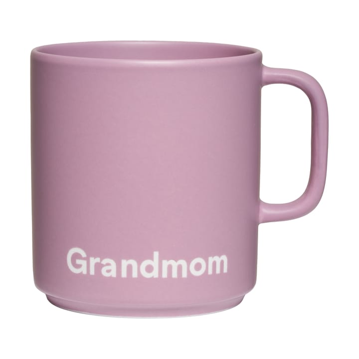 디자인레터스 VIP 페이버릿 컵 핸들 포함 25 cl - Grandmom-lavender - Design Letters | 디자인레터스