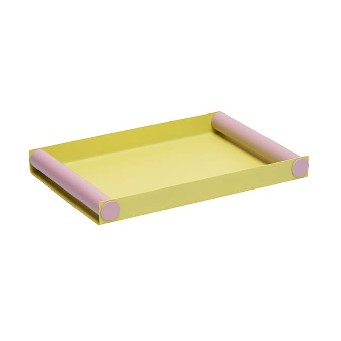 디자인레터스 서빙 트레이 미디엄 - Yellow-lavender - Design Letters | 디자인레터스